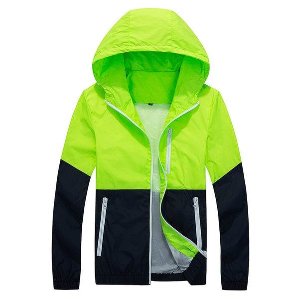 Men Casual Thin Windbreaker Jackets