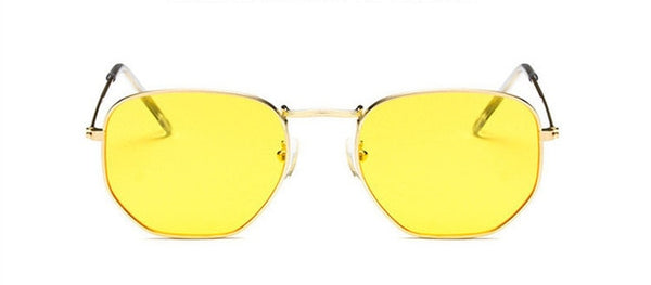 Vintage Driving Eyewear uv400 Metal Women Sunglasses.